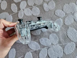 Mando USB Nintendo Switch Transparente