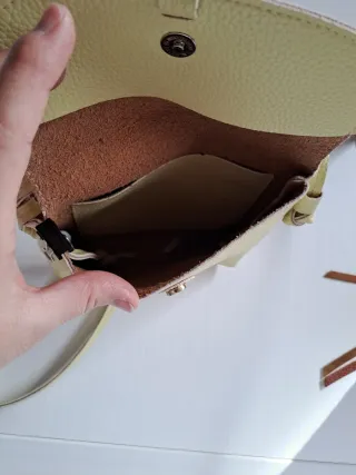 Bolso polipiel amarillo