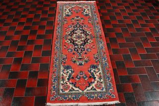 Tappeto Veramin Annodato a Mano 182x64 cm