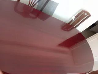 Mesa extensible madera con 6 sillas