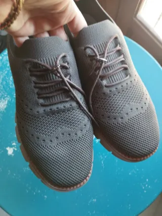 Zapatos de vestir grises para hombre