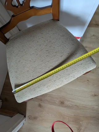 Juego de 6 sillas de comedor de madera