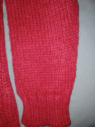 Maglione Benetton rosso fragola