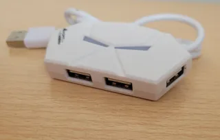 Hub USB 4 Puertos con LEDs