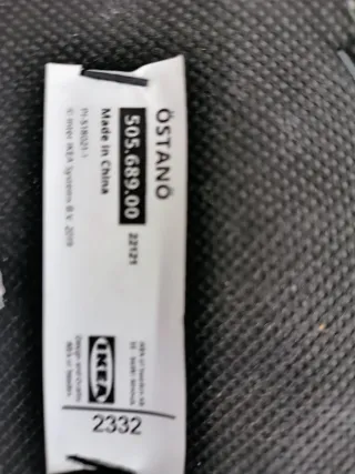 4 Sillas Ikea Tela Metal