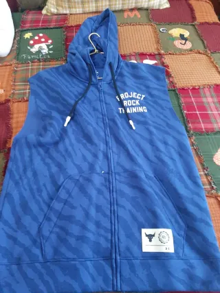 Sudadera sin mangas Project Rock azul