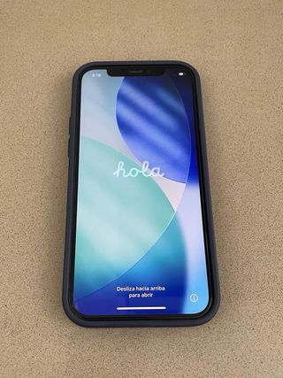 iPhone 12 Pro 256 GB Pacific blue y Funda Azul