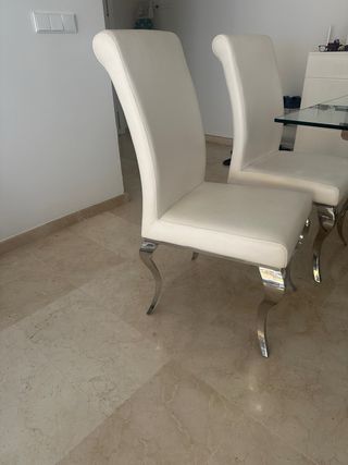 Mesa Comedor Chanel + 6 Sillas