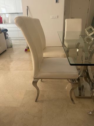 Mesa Comedor Chanel + 6 Sillas