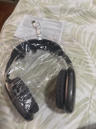 Auriculares Bluetooth 5.0 EURO LIFE Negros