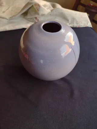 Jarrón decorativo de cerámica