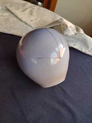 Jarrón decorativo de cerámica