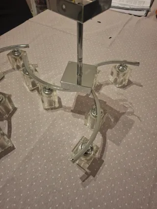 Lámparas de techo Philips Diseño Cristal Metal