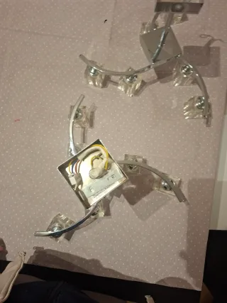 Lámparas de techo Philips Diseño Cristal Metal