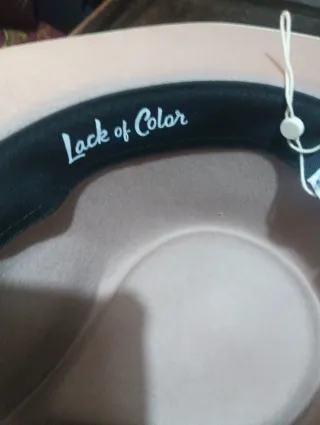 Sombrero de Lana LACK OF COLOR Rosa Palo