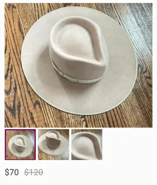 Sombrero de Lana LACK OF COLOR Rosa Palo