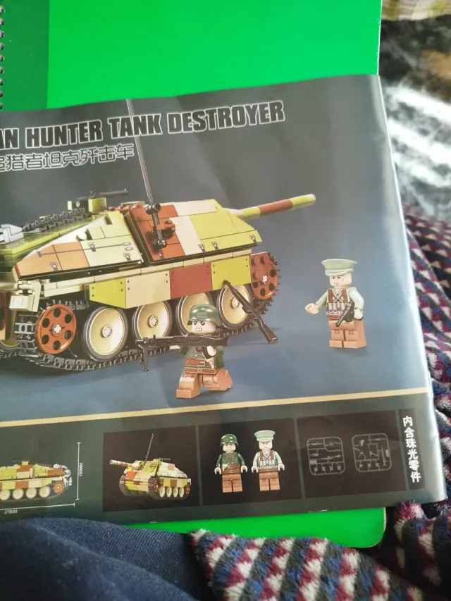 Maqueta Tanque Destructor Alemán WW2