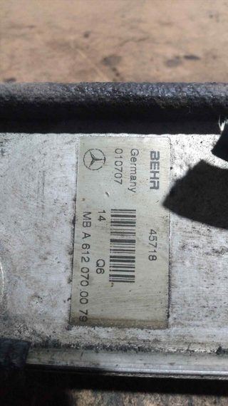 RADIADOR GASOIL MERCEDES CLASE C (W203) BERLI