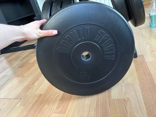 Disco de pesas Gorilla Sports 15 kg