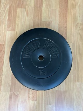 Disco de pesas Gorilla Sports 15 kg