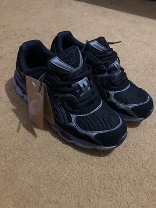 Scarpe Asics Uomo Taglia 42 Nere/Grigie