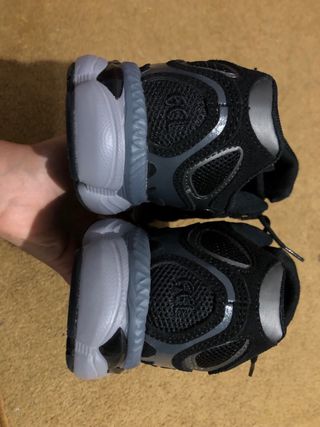 Scarpe Asics Uomo Taglia 42 Nere/Grigie