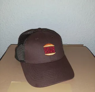 Gorra de Burger King diseño moderno Nueva