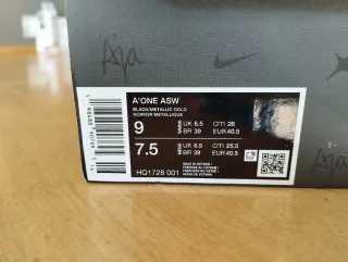 Nike A'one ASW Talla 40.5