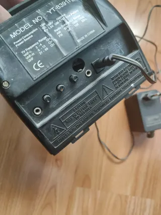 Mini TV Portátil vintage