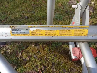 Portabicicletas lanza caravana 2 bicis