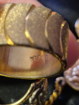 Conjunto de Joyas Antiguas de Oro