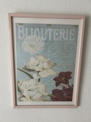 Composición de 4 cuadros Le Jardin des Délices