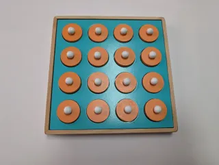 Juego educativo memoria madera