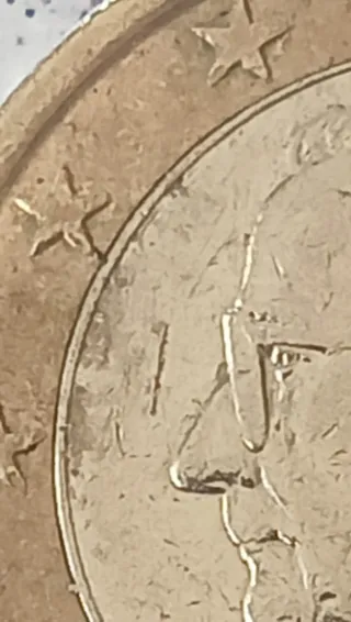 1 Euro Belgio 2011 con errori