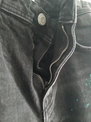 Pantalón vaquero Zara hombre negro