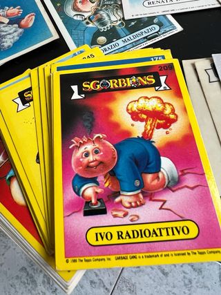 Collezione Figurine Sgorbions Anni 80