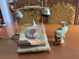 Set Telefono Vintage Onice Anni 50/60