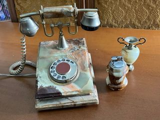 Set Telefono Vintage Onice Anni 50/60