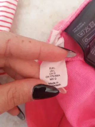 Pantalones cortos rosas