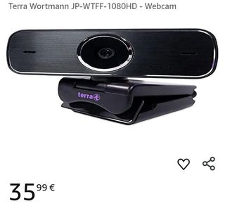 Terra Wortmann JP-WTFF-1080HD Webcam cámara