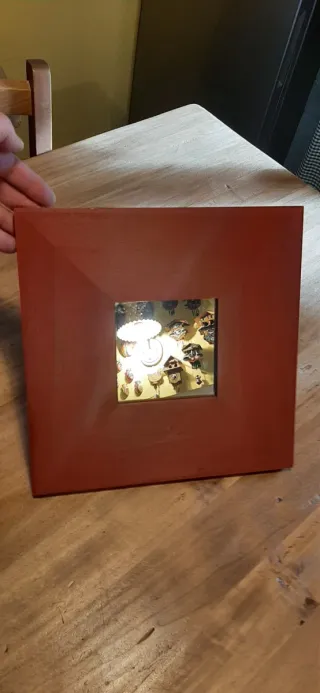 Specchio Ikea Malma Rosso