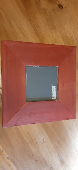 Specchio Ikea Malma Rosso