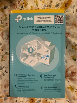 TP-Link RE200 Extensor Wi-Fi AC750