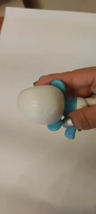 Pitufo con Bola de Cristal - Figura Peyo