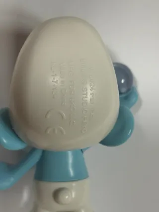 Pitufo con Bola de Cristal - Figura Peyo