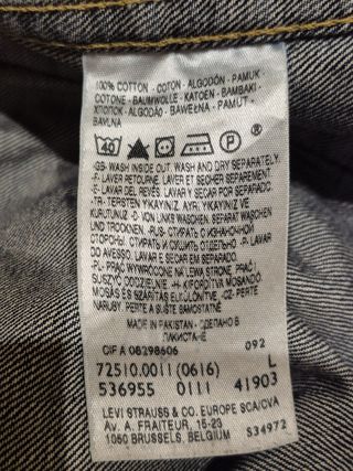 Cazadora Vaquera Levi's Azul