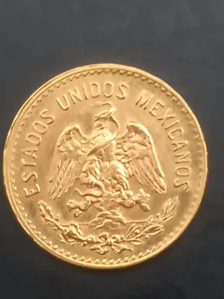 Moneda de Oro 5 Pesos 1955