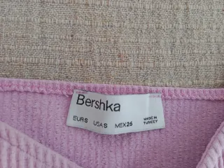 Top Bershka rosa talla S