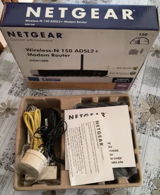 Router Modem Netgear DGN1000 Wireless-N 150 ADSL2+