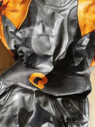 Mono Moto Bieffe Racing Vintage T. 50 Cuero